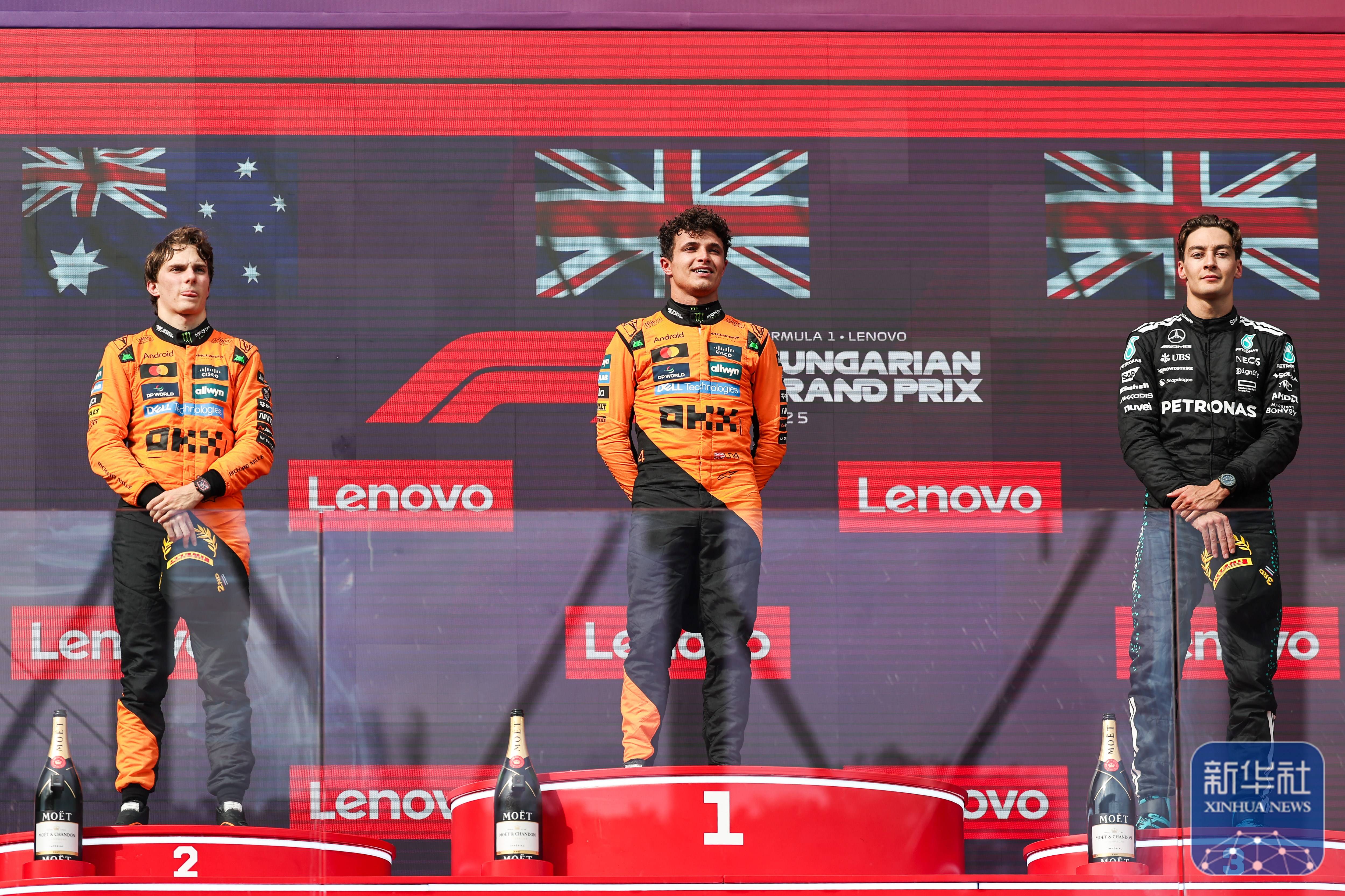 关于索伯车队逆转迈凯伦，诺里斯高光表现的信息